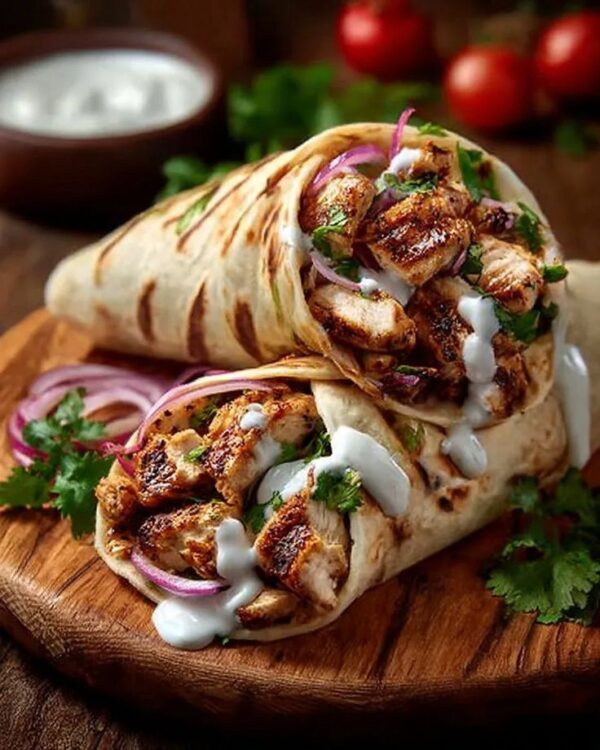 Chicken Roll Shawarma